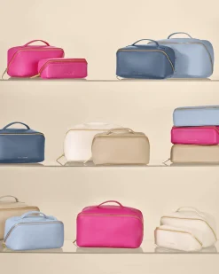 Katie Loxton Large Make Up And Wash Bag Magenta Online