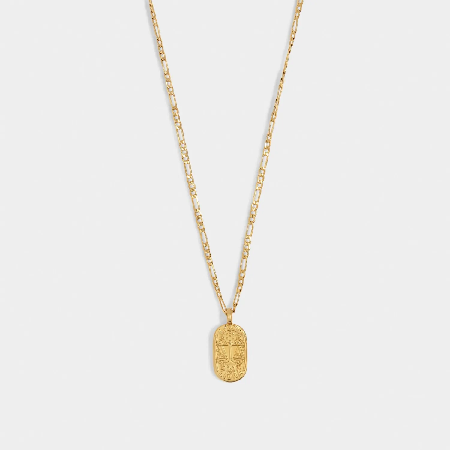 Katie Loxton Libra' Waterproof Gold Zodiac Necklace 23rd Sep 22nd Oct Online