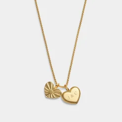 Katie Loxton ' Waterproof Gold Charm Necklace Love Above All