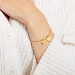 Katie Loxton ' Waterproof Gold Charm Bracelet Love Above All Online