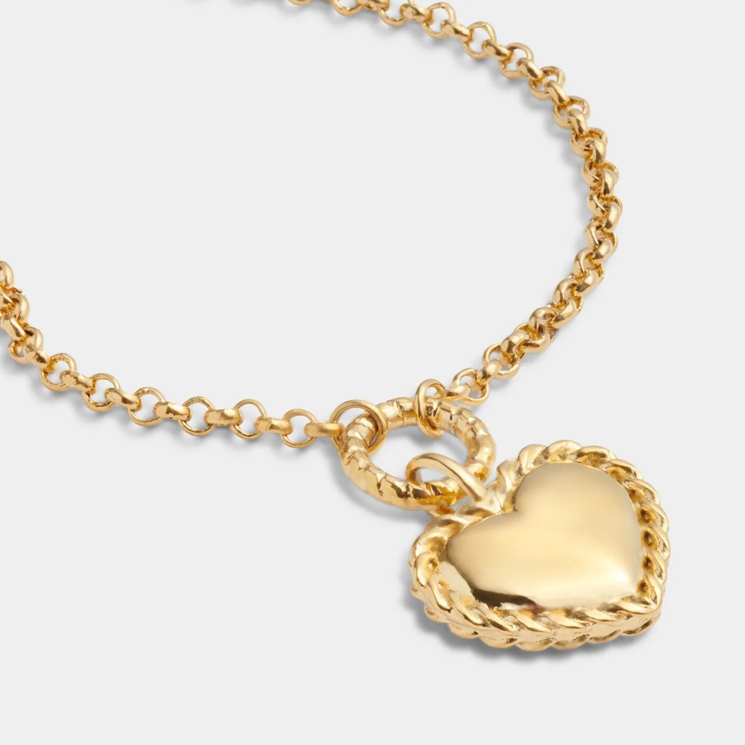 Katie Loxton Love' Waterproof Gold Heart Bracelet Discount