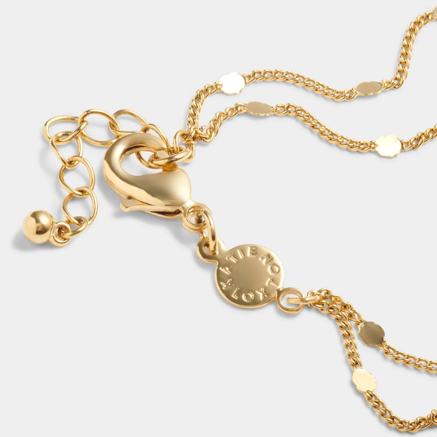 Katie Loxton Luck' Waterproof Gold Antique Coin Bracelet Discount
