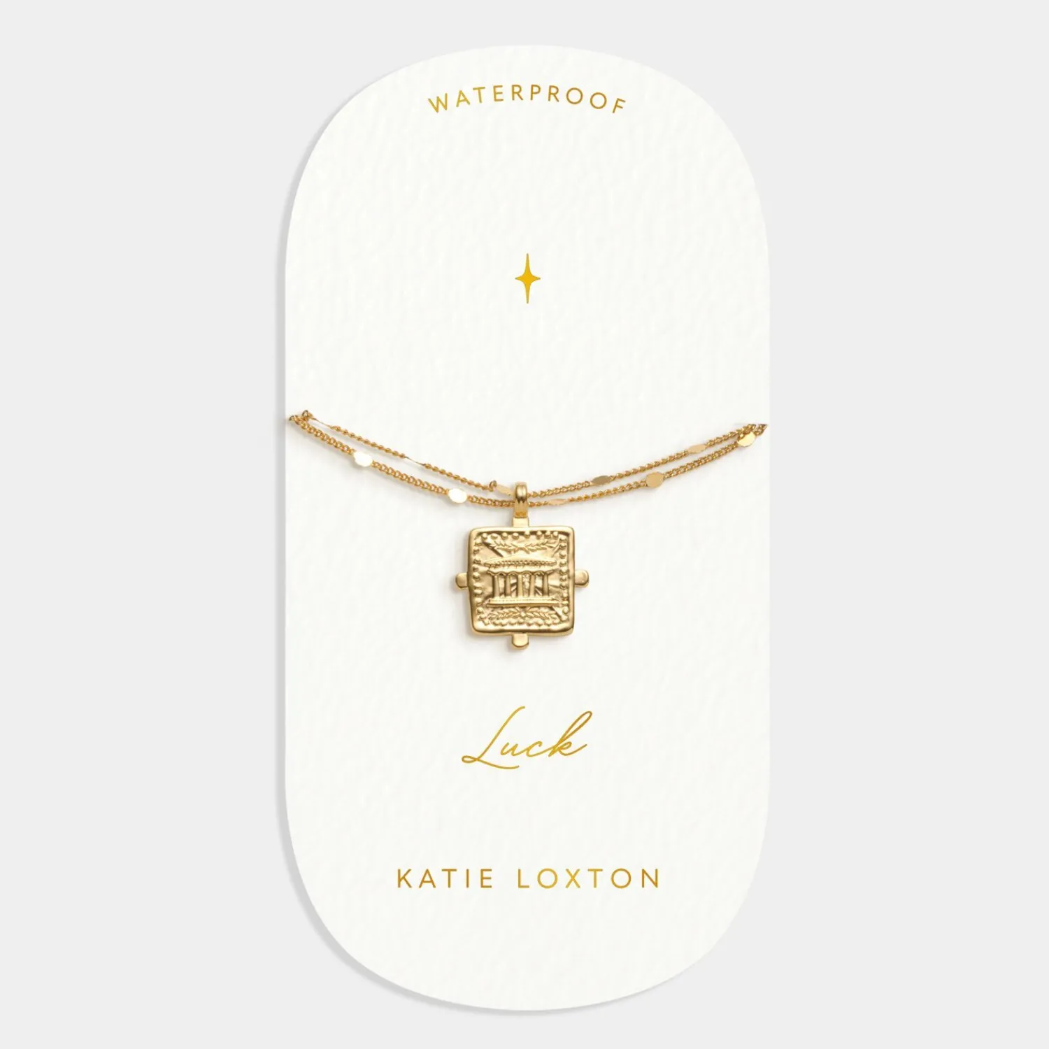 Katie Loxton Luck' Waterproof Gold Antique Coin Bracelet Discount