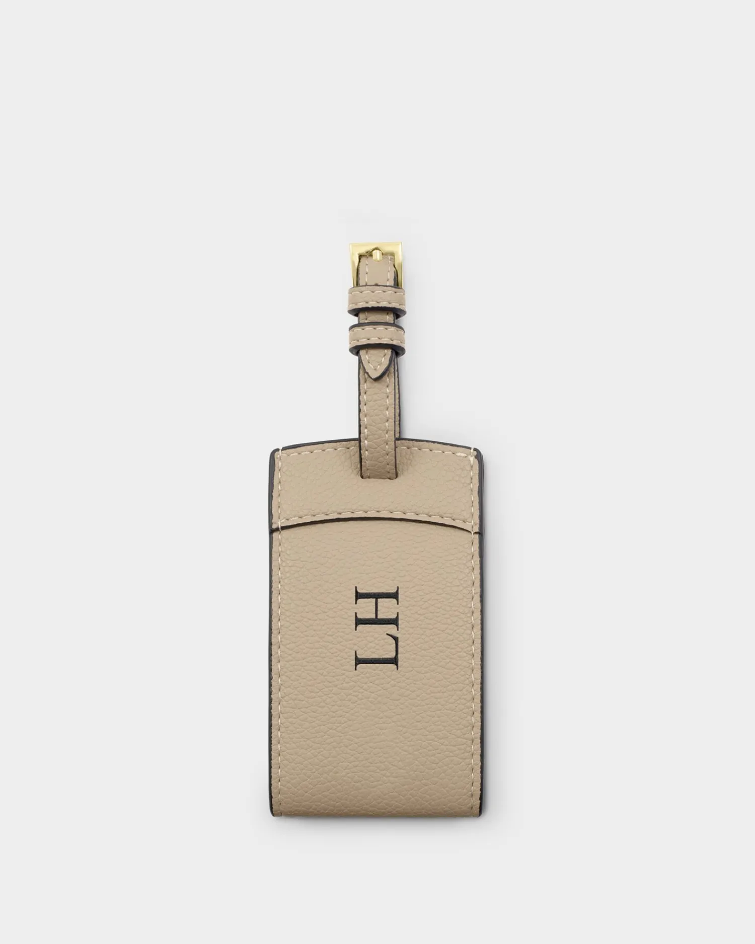 Katie Loxton Luggage Tag Light Taupe Clearance