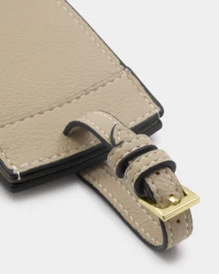 Katie Loxton Luggage Tag Light Taupe Clearance
