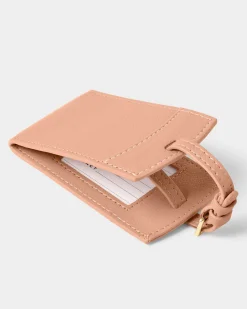 Katie Loxton Luggage Tag Peony Blush New