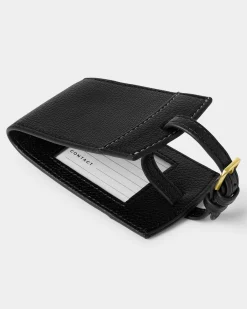 Katie Loxton Luggage Tag Black Best