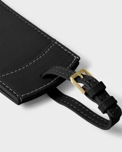 Katie Loxton Luggage Tag Black Best