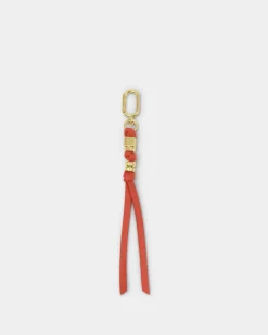 Katie Loxton Lyla Bag Charm Keyring Deep Orange Sale