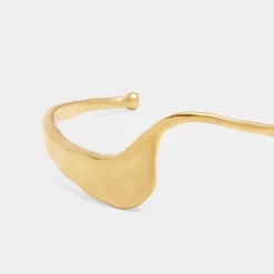 Katie Loxton Marina Waterproof Gold Wave Bangle Discount