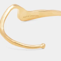 Katie Loxton Marina Waterproof Gold Wave Bangle Discount