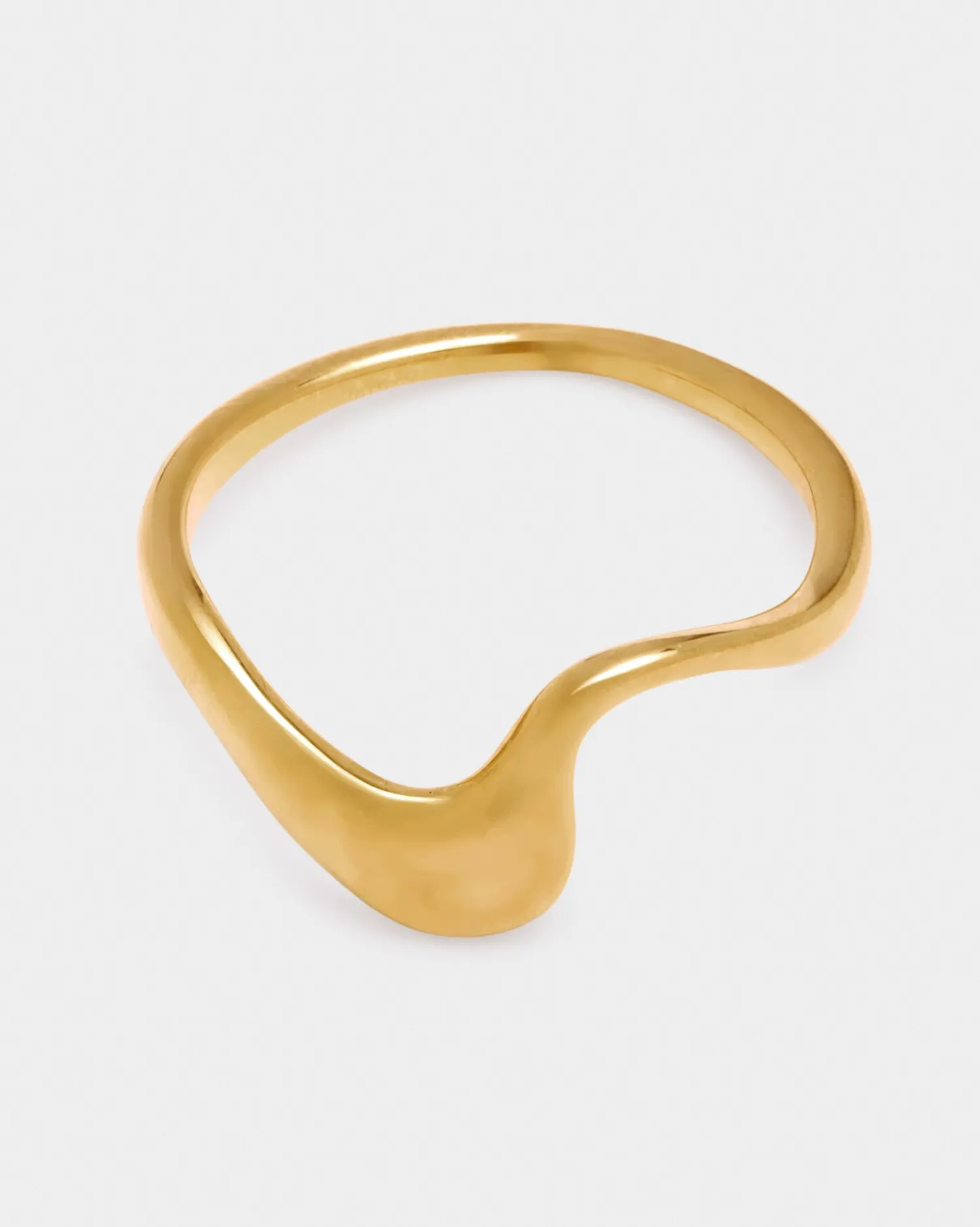 Katie Loxton Marina Wave Ring in Gold Clearance