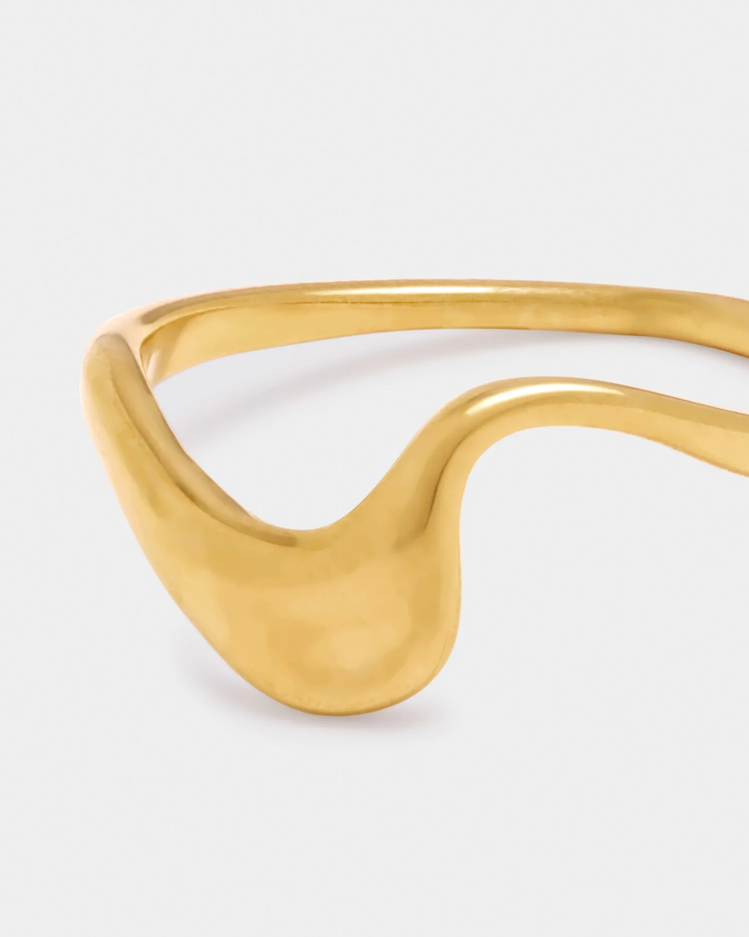Katie Loxton Marina Wave Ring in Gold Clearance