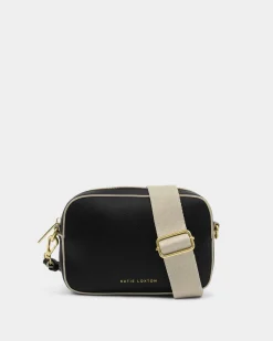Katie Loxton Marni Mini Crossbody Bag Black New