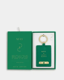Katie Loxton ' Birthstone Keyring May Clearance