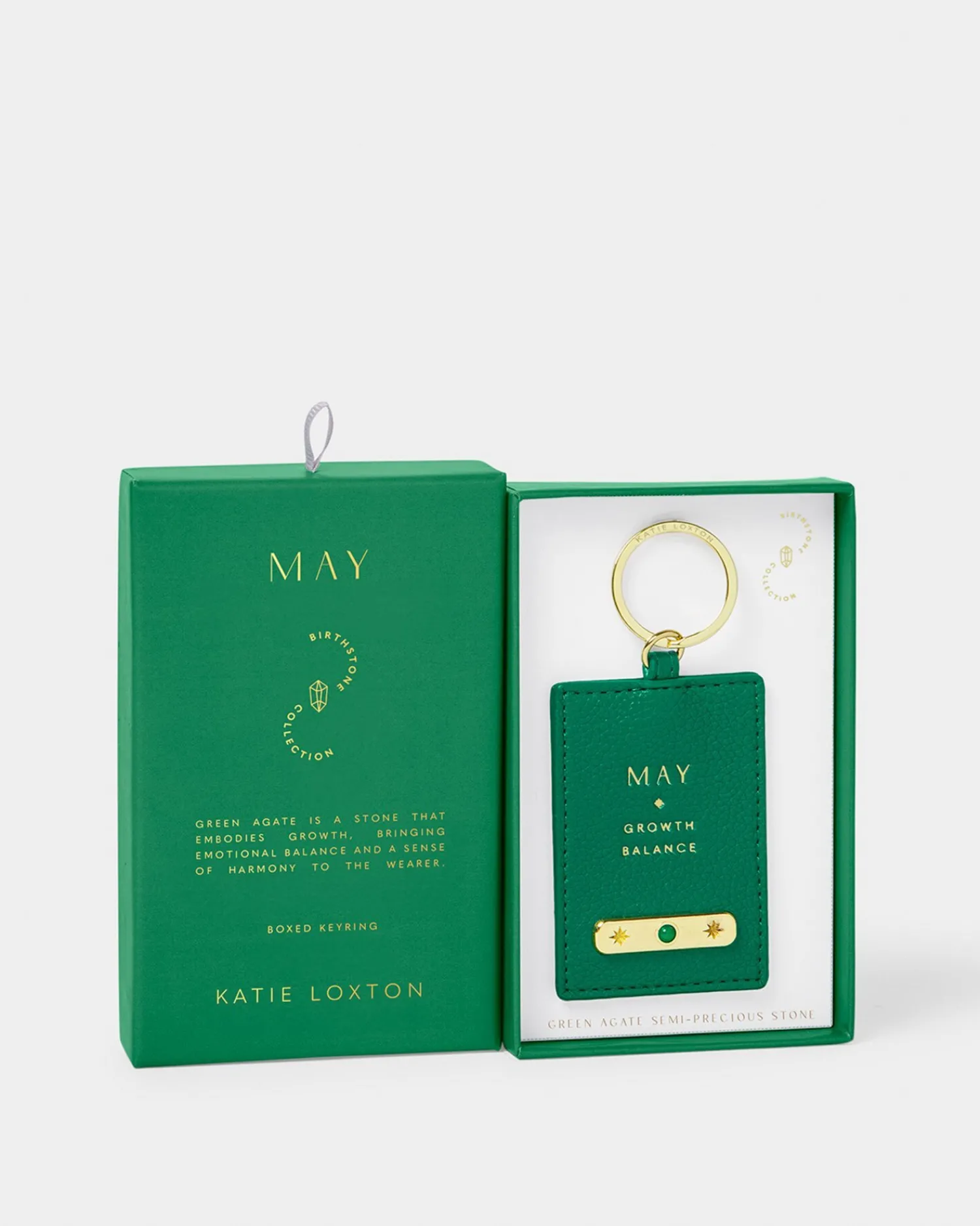 Katie Loxton ' Birthstone Keyring May Clearance