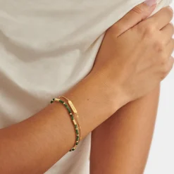 Katie Loxton ' Waterproof Gold Birthstone Bracelet May Best