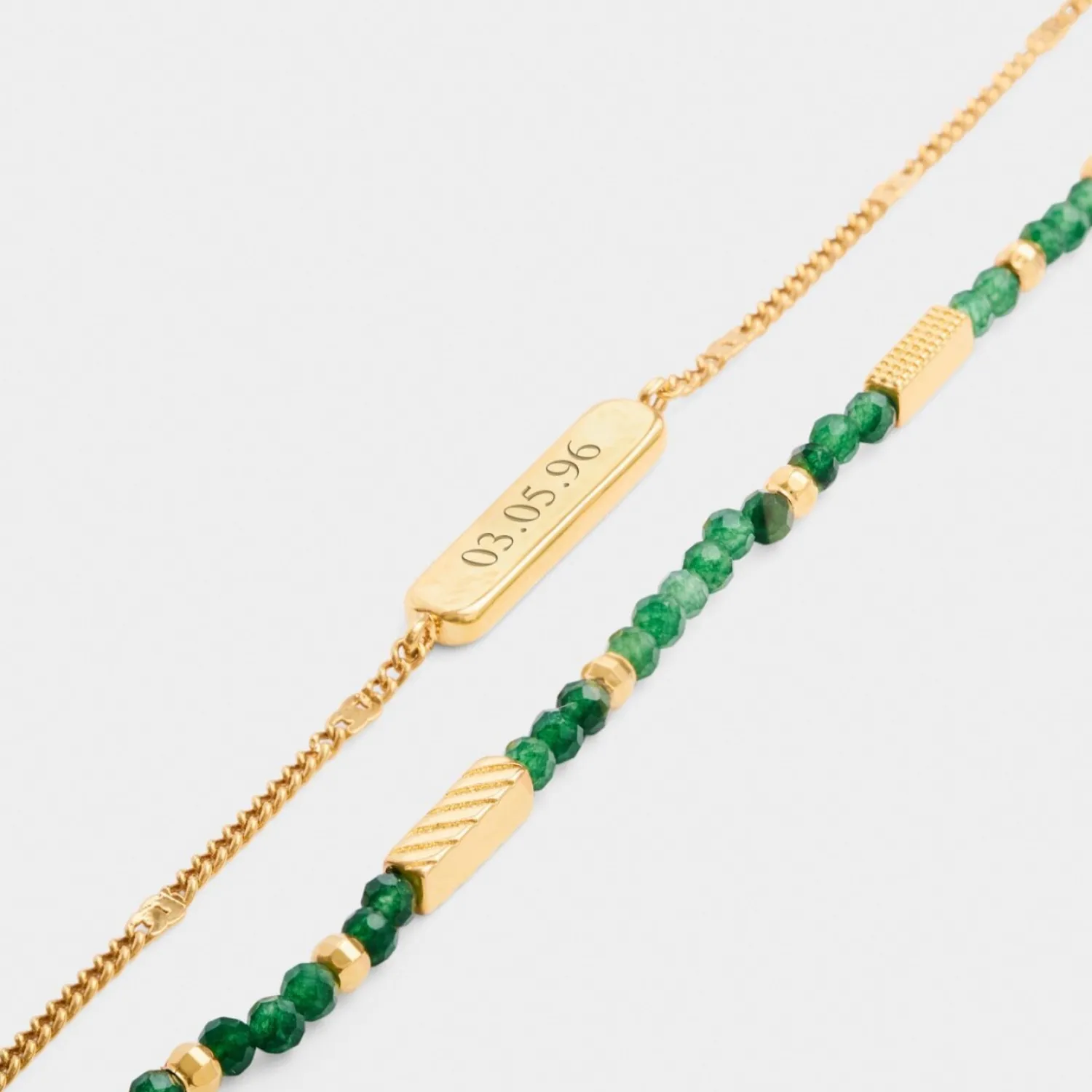 Katie Loxton ' Waterproof Gold Birthstone Bracelet May Best
