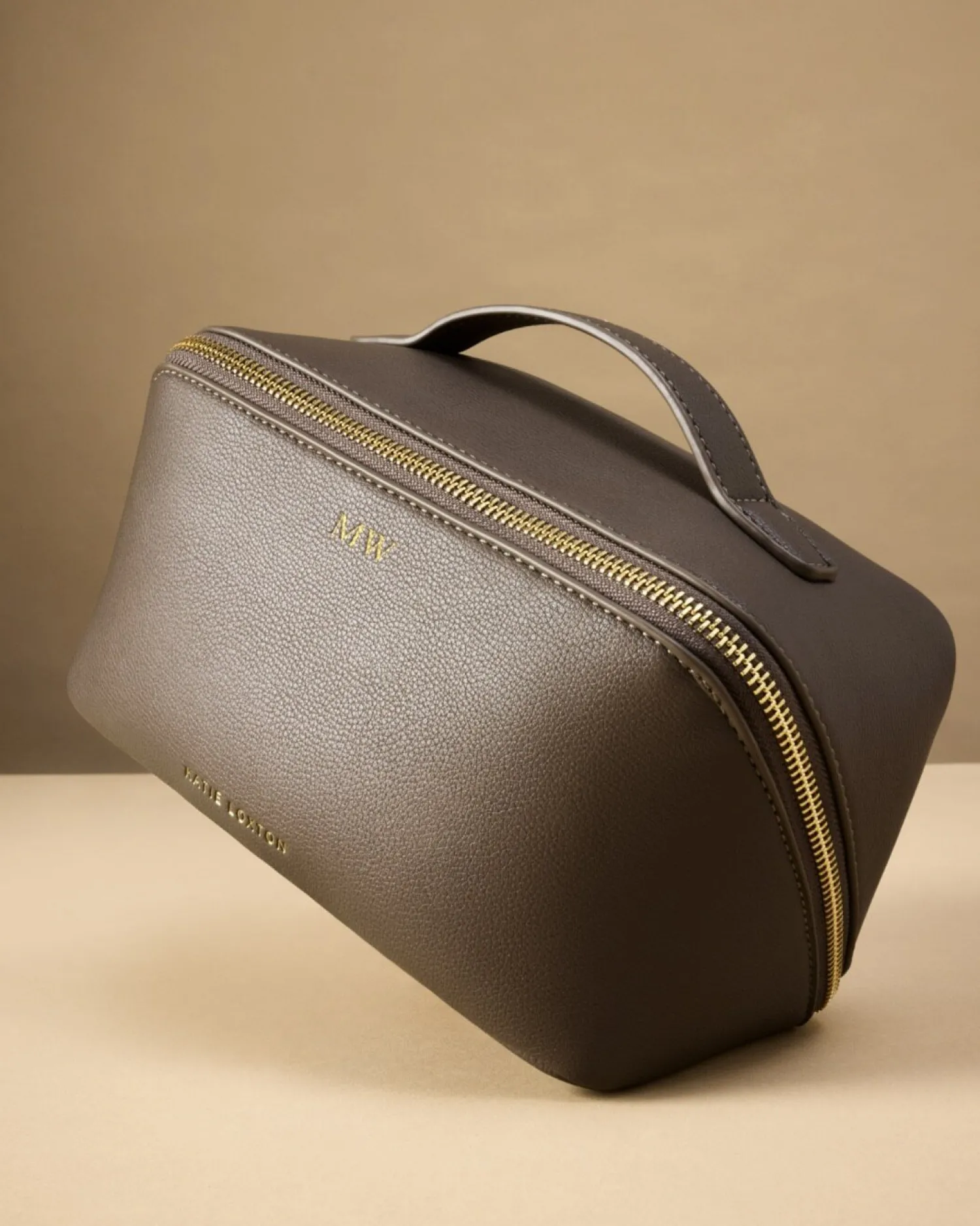 Katie Loxton Medium Make Up & Wash Bag Mink Hot