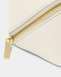 Katie Loxton Medium Make Up & Wash Bag Off White Outlet