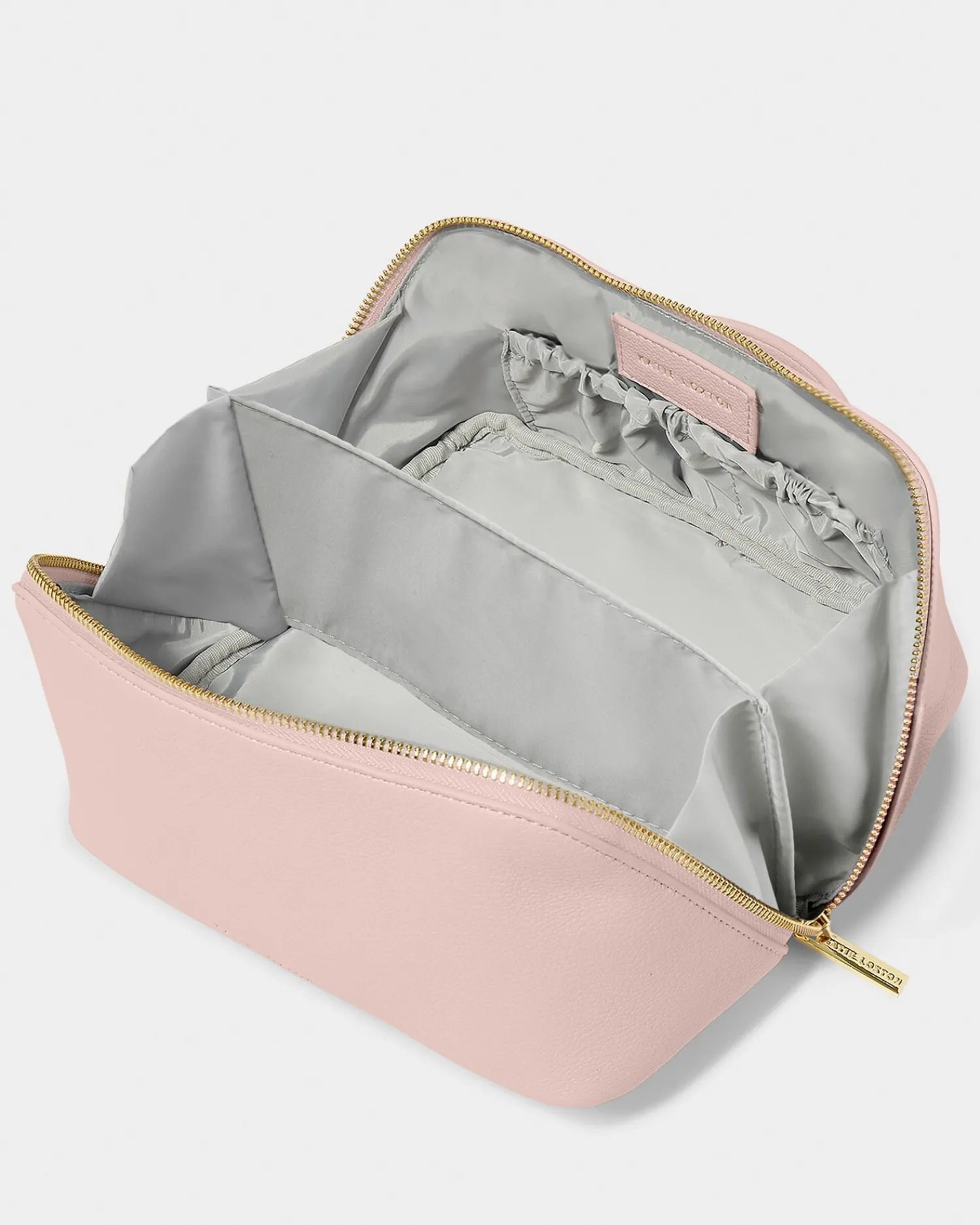Katie Loxton Medium Make Up & Wash Bag Dusty Pink Hot