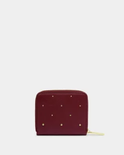 Katie Loxton Meela Studded Purse Cherry Outlet