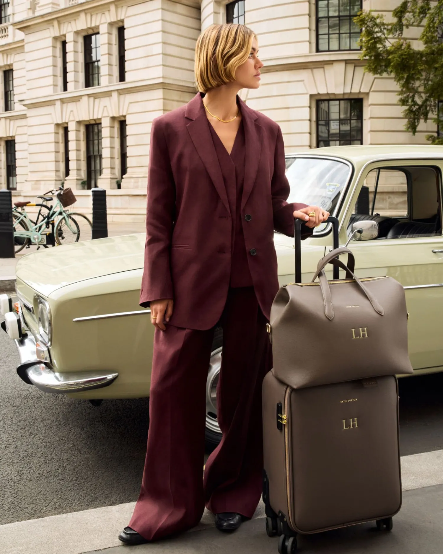 Katie Loxton Milan Cabin Bag Mink New