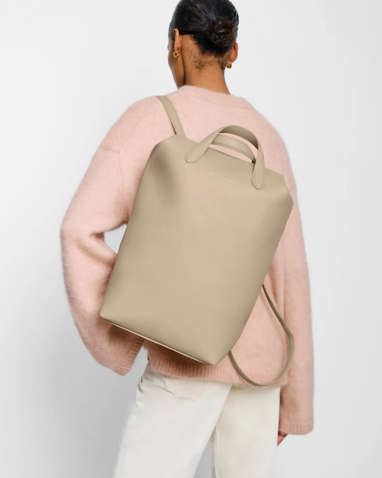 Katie Loxton Milan Cabin Travel Backpack Light Taupe Clearance