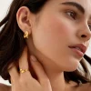Katie Loxton Molten Luxe Waterproof Gold Wrap Ring Hot