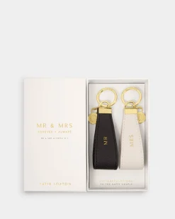 Katie Loxton Mr & Mrs' Boxed Keyring Set Mr & Mrs