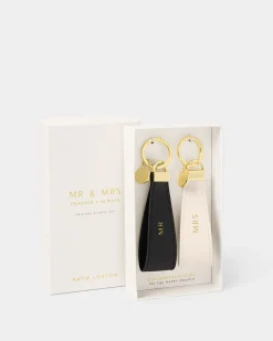 Katie Loxton Mr & Mrs' Boxed Keyring Set Mr & Mrs