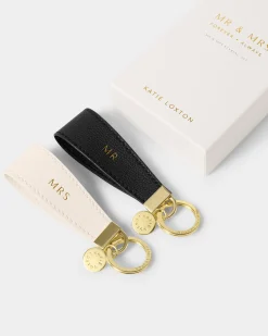 Katie Loxton Mr & Mrs' Boxed Keyring Set Mr & Mrs