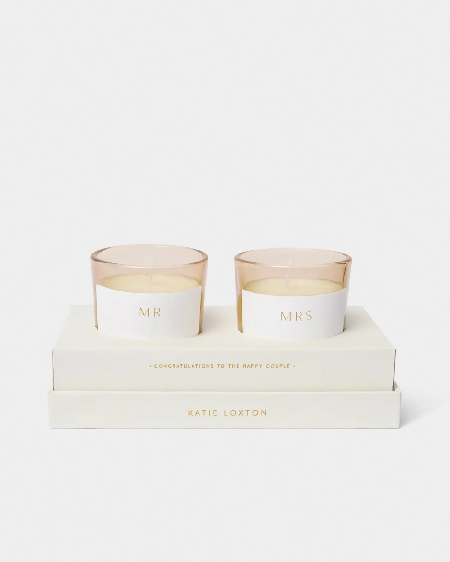 Katie Loxton Mr & Mrs' Duo Votive Set Sale