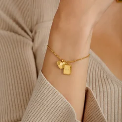 Katie Loxton ' Waterproof Gold Charm Bracelet Mum Online