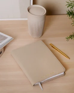 Katie Loxton Notebook Cover and A5 Lined Notepad 'Plan Focus Create' Light Taupe Discount