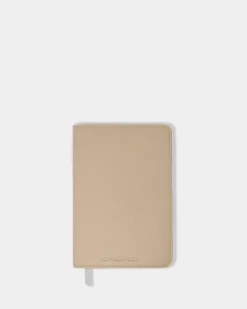 Katie Loxton Notebook Cover and A5 Lined Notepad 'Plan Focus Create' Light Taupe Discount