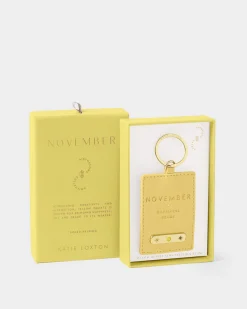 Katie Loxton ' Birthstone Keyring November Online