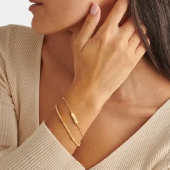 Katie Loxton ' Waterproof Gold Birthstone Bracelet November Discount