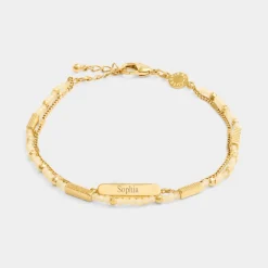 Katie Loxton ' Waterproof Gold Birthstone Bracelet November Discount