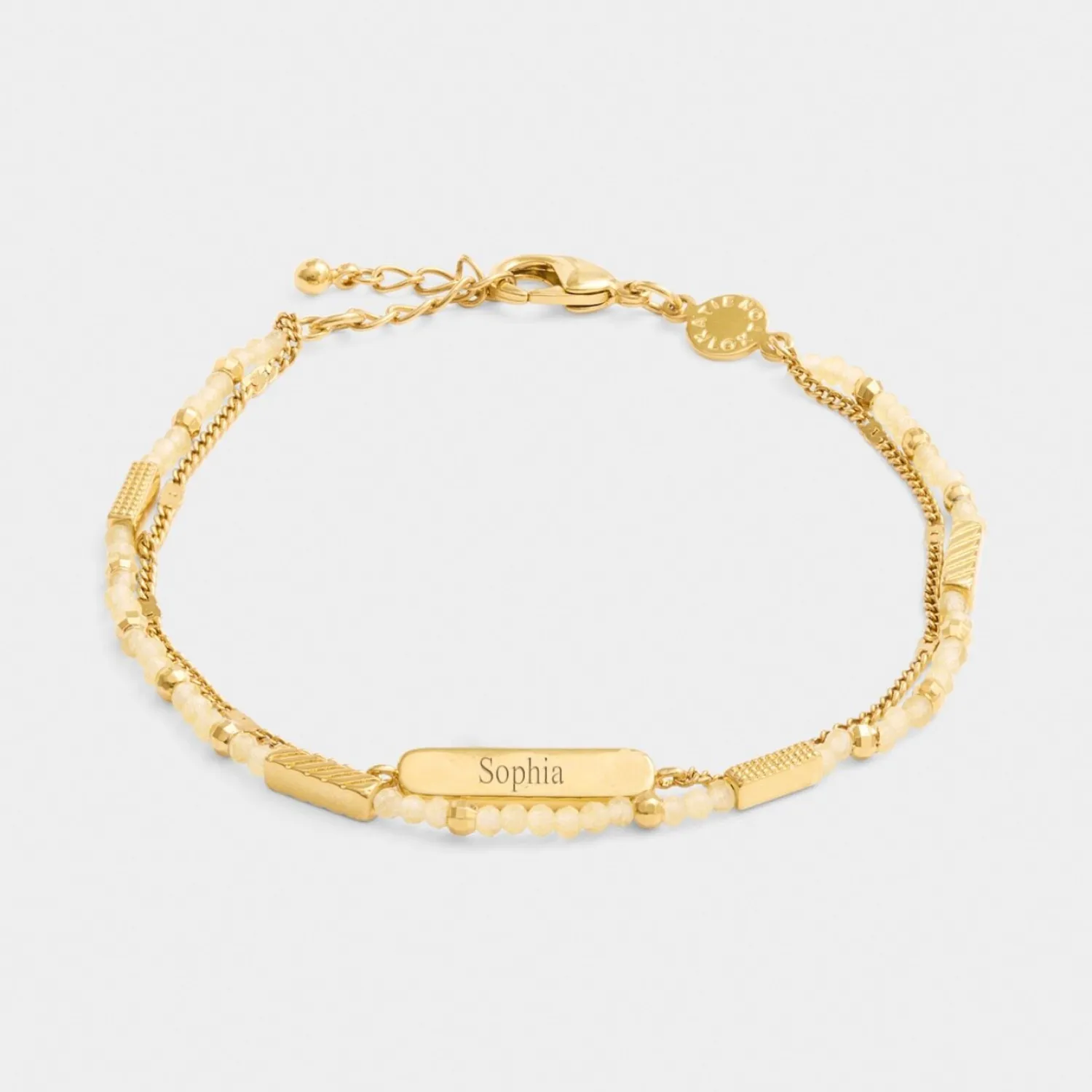 Katie Loxton ' Waterproof Gold Birthstone Bracelet November Discount