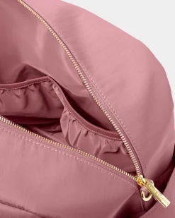Katie Loxton Nylon-Luxe Everyday Holdall Deep Rose Hot