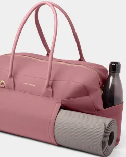 Katie Loxton Nylon-Luxe Everyday Holdall Deep Rose Hot