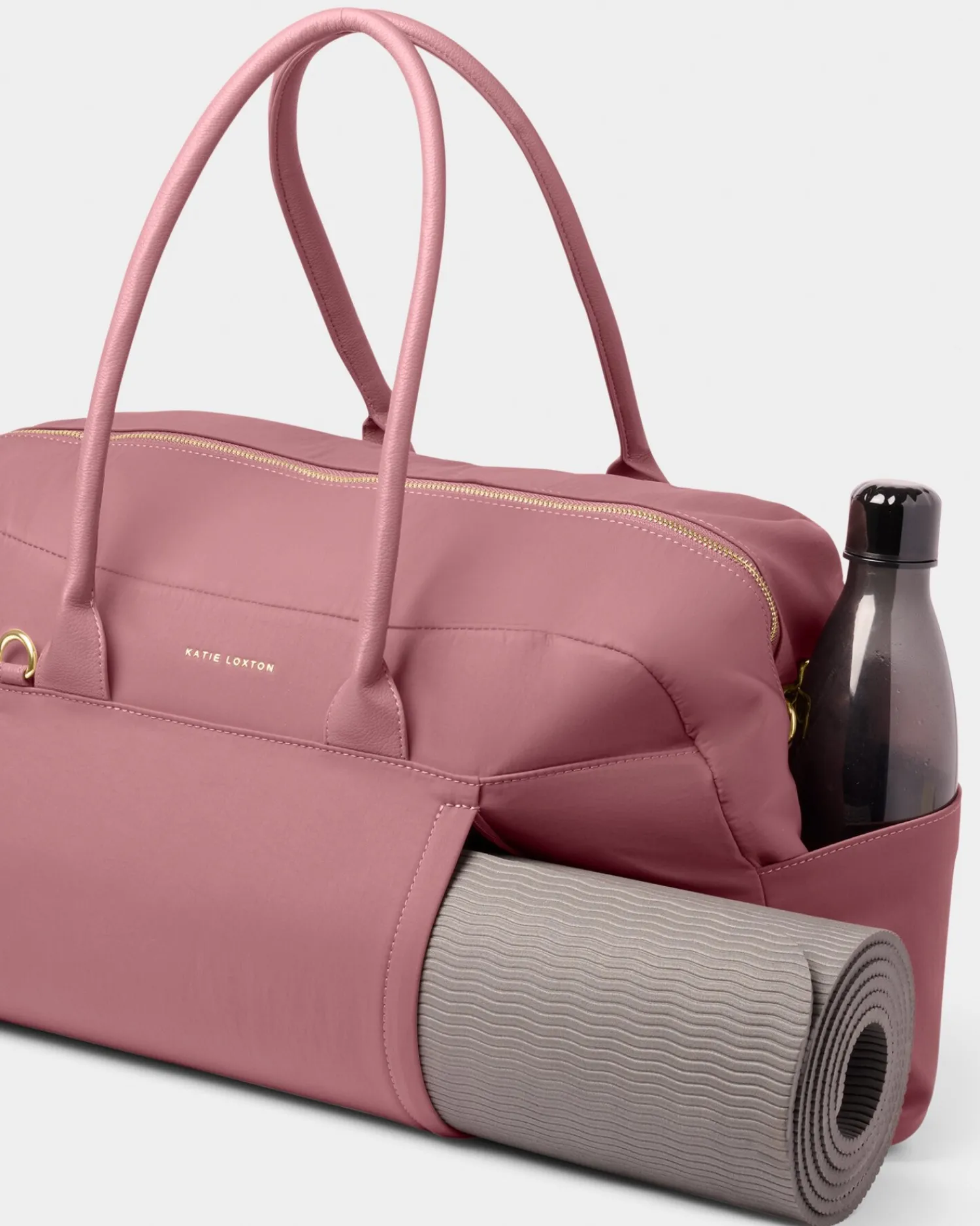 Katie Loxton Nylon-Luxe Everyday Holdall Deep Rose Hot