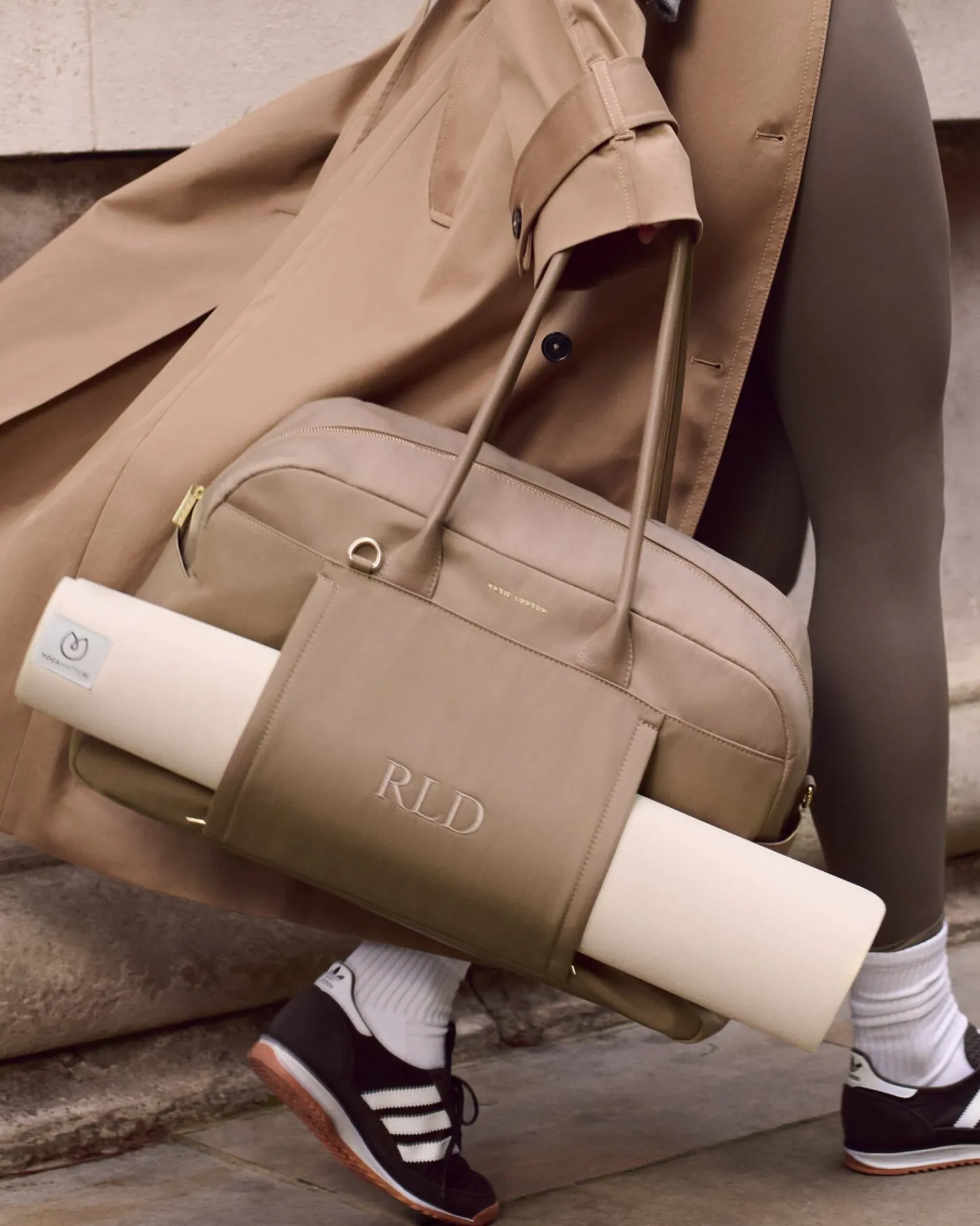 Katie Loxton Nylon-Luxe Everyday Holdall Taupe