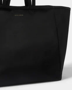 Katie Loxton Nylon-Luxe Oversized Tote Bag Black Best