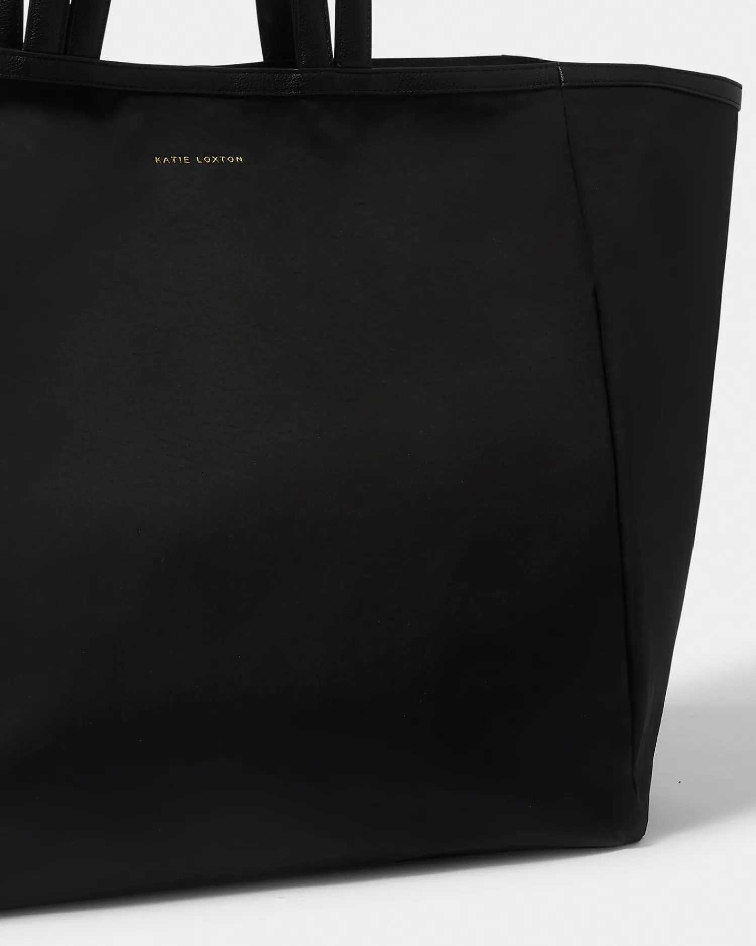 Katie Loxton Nylon-Luxe Oversized Tote Bag Black Best
