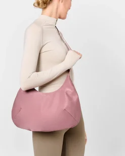 Katie Loxton Nylon-Luxe Sling Shoulder Bag Deep Rose