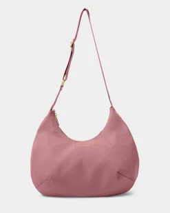 Katie Loxton Nylon-Luxe Sling Shoulder Bag Deep Rose