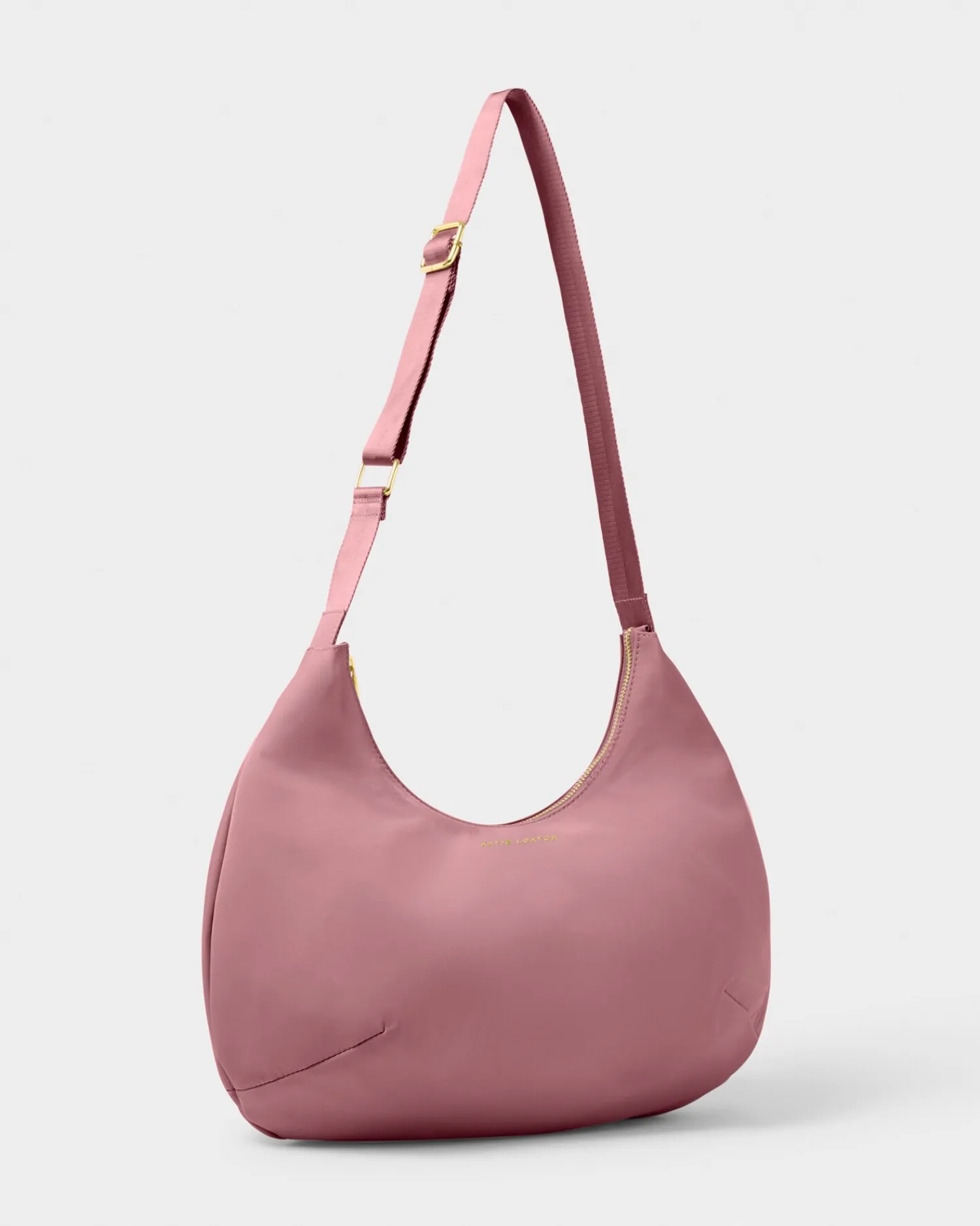 Katie Loxton Nylon-Luxe Sling Shoulder Bag Deep Rose