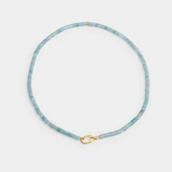 Katie Loxton Ocean Glow Waterproof Gold Choker Clearance